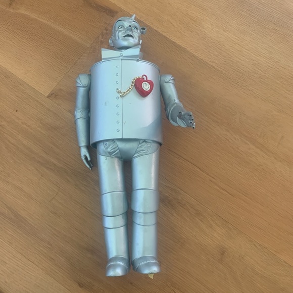 Vintage 1987 Turner The Wizard of Oz Tin Man Doll Figure on Yellow Brick Road - Picture 4 of 8
